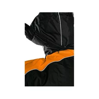 Bunda CXS BRIGHTON, zimní, černo-oranžová Bunda CXS BRIGHTON, zimní, černo-oranžová