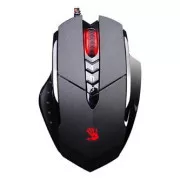 A4Tech Bloody V7 Myš drátová, černá, 3200DPI