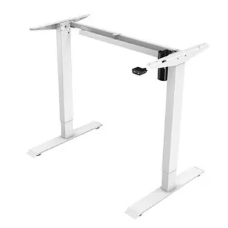 Pracovní stůl s elektricky nastavitelnou výškou 75x140cm, bílý, ergo Pracovní stůl s elektricky nastavitelnou výškou 75x140cm, bílý, ergo