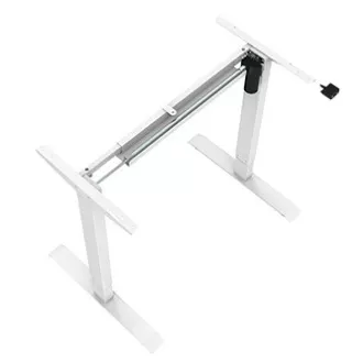 Pracovní stůl s elektricky nastavitelnou výškou 75x140cm, bílý, ergo Pracovní stůl s elektricky nastavitelnou výškou 75x140cm, bílý, ergo