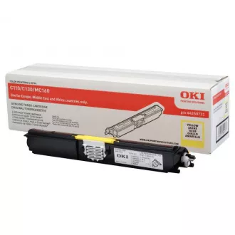 Oki C110 (44250721) - toner, yellow (žlutý)