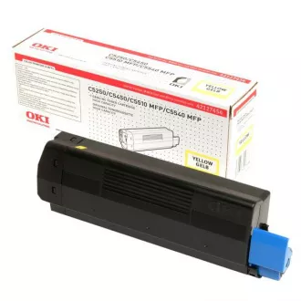 Oki C5250 (42127454) - toner, yellow (žlutý)