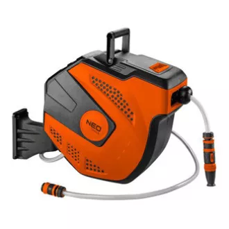 NEO TOOLS box s navijákem včetně zahradní hadice, 20+2m, 10bar, oranžovo-černý, 15-891 NEO TOOLS box s navijákem včetně zahradní hadice, 20+2m, 10bar, oranžovo-černý, 15-891